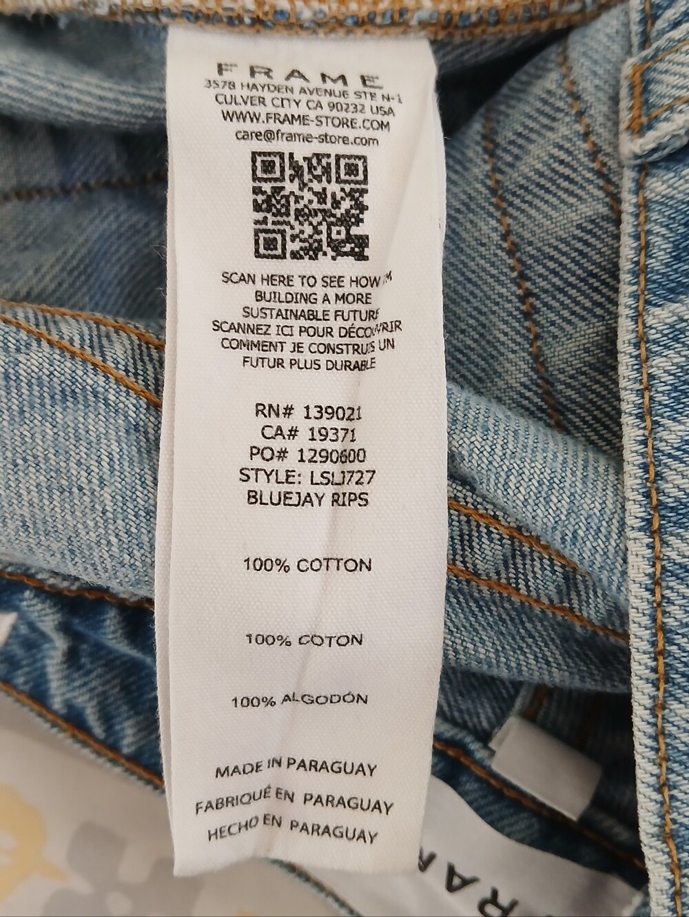 Frame Le Slouch Jeans - Picture 11 of 12